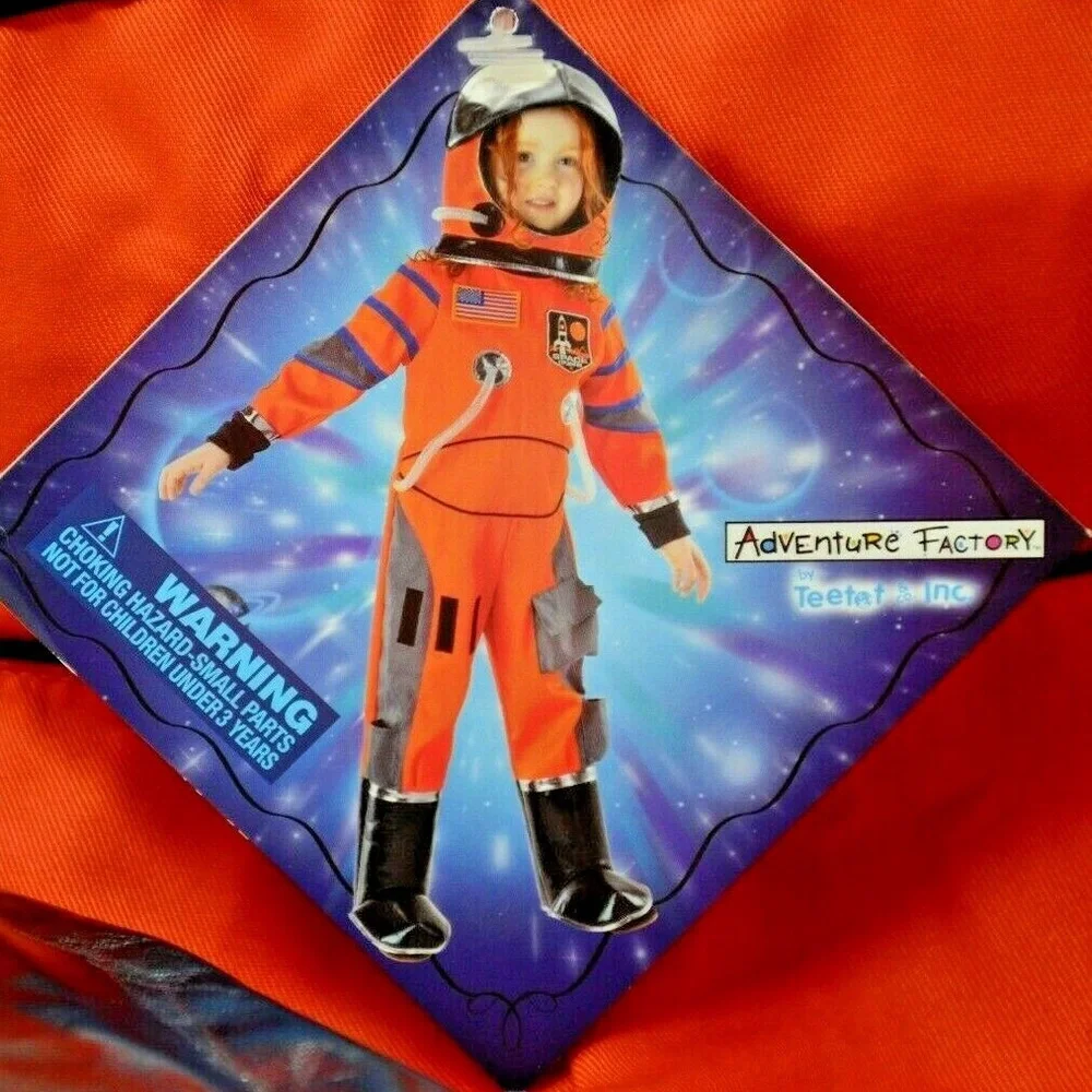 Teetot and Company Astronaut Halloween Costume Size Child 3-4